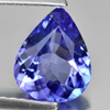 Certified Violetish Blue Tanzanite 1.43 Ct Clean Pear 8.84 x 7.10 Mm Natural Gem