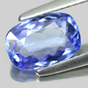 Violetish Blue Tanzanite 1.81 Ct. Clean Cushion 9.1 x 6.3 x 3.6 Mm. Natural Gem