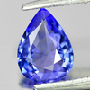 Violetish Blue Tanzanite .81 Ct. Clean Oval Shape 7.6 x 5.7Mm. Natural Gemstone