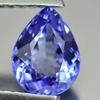 1.09 Ct. Clean Pear Natural Violetish Blue Tanzanite