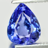 Violetish Blue Tanzanite 1.42 Ct. VVS Pear 8.3 x 6.4 x 4.3 Mm. Natural Gemstone