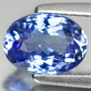 Violetish Blue Tanzanite 1.50 Ct. VVS Oval Shape 8.1 x 6 Mm. Natural Gemstone