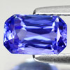 Violetish Blue Tanzanite 1.14 Ct. Octagon Shape 7.7 x 4.8 x 3.7 Mm. Natural Gem