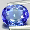 Violetish Blue Tanzanite 1.42 Ct. Oval Shape 8 x 6.4 x 3.5 Mm. Natural Gemstone