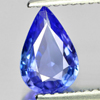 Violetish Blue Tanzanite 0.94Ct. Pear Shape 8.7 x 5.8 x 2.9 Mm. Natural Gemstone