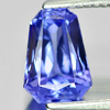 Violetish Blue Tanzanite 0.90 Ct. Fancy Shape 7.1 x 5.2 x 3.6 Mm. Natural Gem