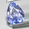 Violetish Blue Tanzanite 1.03 Ct. Pear Shape 7 x 5.4 x 3.6 Mm. Natural Gemstone