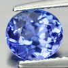 1.51 Ct. Oval Shape Natural Gemstone Violetish Blue Tanzanite From Tanzania