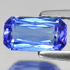 1.22 Ct. Octagon Shape Natural Gemstone Violetish Blue Tanzanite From Tanzania