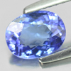 1.35 Ct. Oval Shape Natural Gemstone Violetish Blue Tanzanite From Tanzania