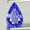 0.93 Ct. Pear Shape Natural Gemstone Violetish Blue Tanzanite From Tanzania