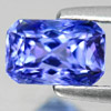 1.19 Ct. Octagon Shape Natural Gemstone Violetish Blue Tanzanite From Tanzania