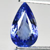 1.23 Ct. Pear Shape Natural Gemstone Violetish Blue Tanzanite From Tanzania