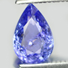Natural Violetish Blue Tanzanite 1.09 Ct. Pear Shape 8.3 x 5.6 Mm Gemstone