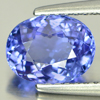 1.63 Ct. Oval Shape Natural Gemstone Violetish Blue Tanzanite From Tanzania