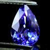 Certified Violetish Blue Tanzanite 2.28 Ct. Clean Pear 10.87 x 7.18 Mm. Natural