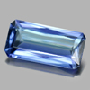 Certified 2.69 Ct. Clean Natural Gem Violetish Blue Tanzanite Octagon Shape
