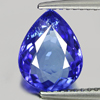 Certified 2.39 Ct. Natural Gem Violetish Blue Tanzanite D Block From Tanzania