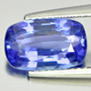 Certified Violetish Blue Tanzanite 2.86 Ct. VVS Cushion Shape Natural Gemstone