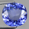 Certified 3.30 Ct. Clean Cushion Shape Natural Gem Violetish Blue Tanzanite