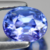 1.27 Ct Clean Oval Natural Gem Violetish Blue Tanzanite
