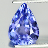 Violetish Blue Tanzanite 1.38 Ct. Clean Pear Shape 8.7 x 6.3 Mm. Natural Gem