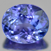 1.70 Ct Clean Oval Natural Gem Violetish Blue Tanzanite