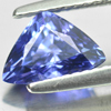 1.52 Ct. Trilliant Shape Natural Gem Violetish Blue Tanzanite From Tanzania