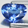 1.23 Ct. Heart Shape 7.94 x 6.15 Mm. Natural Gemstone Violetish Blue Tanzanite
