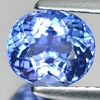 1.55 Ct. Oval Shape Natural Gemstone Violetish Blue Tanzanite From Tanzania