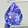 1.65 Ct. Pear Shape Natural Gemstone Violetish Blue Tanzanite From Tanzania