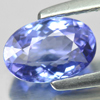 1.34 Ct. Oval Shape Natural Gem Violetish Blue Tanzanite From Tanzania