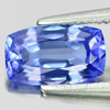 Violetish Blue Tanzanite 1.20 Ct. Cushion Shape Natural Gemstone From Tanzania
