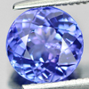 1.47 Ct. Round Shape Natural Gemstone Violetish Blue Tanzanite From Tanzania