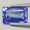 Certified Violetish Blue Tanzanite 2.85 Ct. Clean Baguette Natural Gemstone Certified Violetish Blue Tanzanite 2.85 Ct. Clean Baguette Natural Gemstone