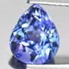 Violetish Blue Tanzanite 2.04 Ct VVS Pear Shape 9 x 7.2 Mm. Natural Gem Tanzania Violetish Blue Tanzanite 2.04 Ct VVS Pear Shape 9 x 7.2 Mm. Natural Gem Tanzania