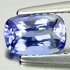 Violetish Blue Tanzanite 1.05 Ct. Clean Cushion Shape Natural Gem From Tanzania Violetish Blue Tanzanite 1.05 Ct. Clean Cushion Shape Natural Gem From Tanzania