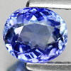 Violetish Blue Tanzanite 1.11 Ct. Clean Oval Shape 6.9 x 5.9 Mm. Natural Gem Violetish Blue Tanzanite 1.11 Ct. Clean Oval Shape 6.9 x 5.9 Mm. Natural Gem