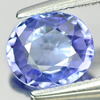 Violetish Blue Tanzanite 1.02 Ct. Clean Oval 7.2 x 6.2 x 3.1 Mm. Natural Gem Violetish Blue Tanzanite 1.02 Ct. Clean Oval 7.2 x 6.2 x 3.1 Mm. Natural Gem