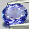 1.03 Ct. Oval Natural Violetish Blue Tanzanite Gem 1.03 Ct. Oval Natural Violetish Blue Tanzanite Gem