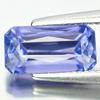 Violetish Blue Tanzanite 1.50 Ct. Clean Octagon 8.9 x 4.6 Mm. Natural Gemstone