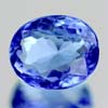 0.62 Ct Oval Shape Natural Violetish Blue Tanzanite Gem