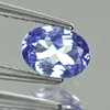 0.63 Ct. Oval Shape Natural Violetish Blue Tanzanite