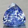 0.42 Ct. Trilliant Natural Violetish Blue Tanzanite Gem