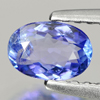 0.45 Ct. Oval Shape Natural Violetish Blue Tanzanite Gem