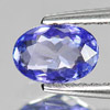 0.47 Ct. Oval Shape Natural Violetish Blue Tanzanite Gem