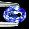 0.46 Ct. Oval Shape Natural Violetish Blue Tanzanite Gem