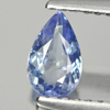 0.39 Ct. Pear Shape Natural Violetish Blue Tanzanite