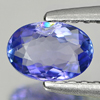 0.47 Ct. Oval Shape Natural Violetish Blue Tanzanite