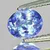 0.51 Ct. Oval Shape Natural Violetish Blue Tanzanite
